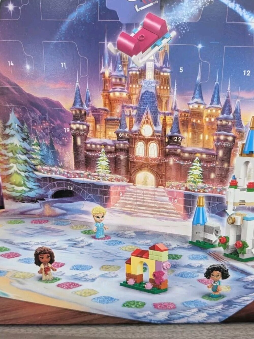 LEGO #43253 - Disney Advent Calendar 2024 Building Kit w/8 Mini Dolls - Picture 3 of 7